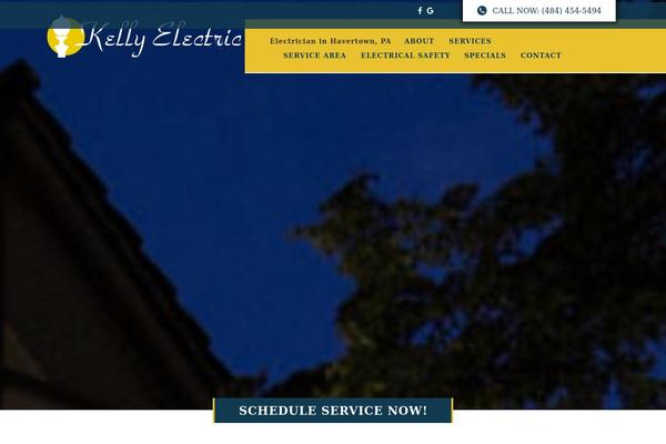 The-core-child theme site design template sample