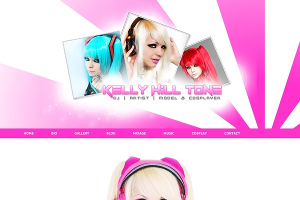 Vantage theme site design template sample
