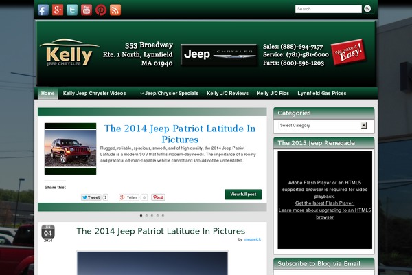 Site using Custom Contact Forms plugin