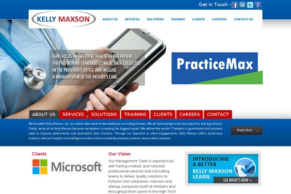 Kelly theme site design template sample
