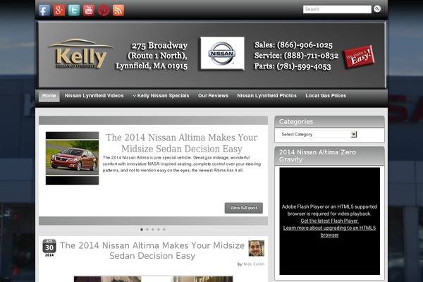 Site using Custom Contact Forms plugin
