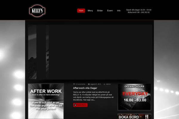 Vibration theme site design template sample