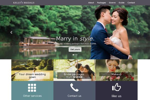 Kb theme site design template sample
