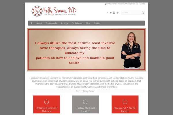 Aqua theme site design template sample