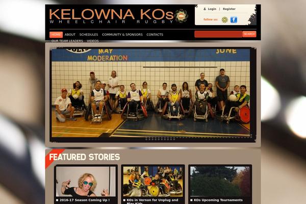 kelownakoswheelchairrugby.com site used Theme1108