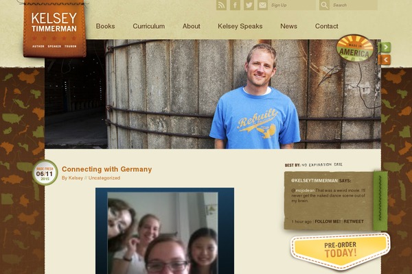 kelseytimmerman.com site used Timmerman
