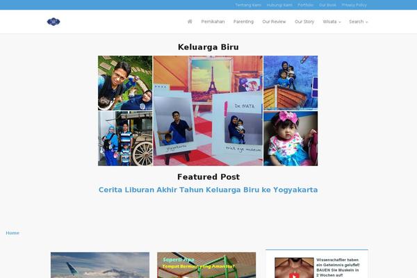 WordPlus theme site design template sample