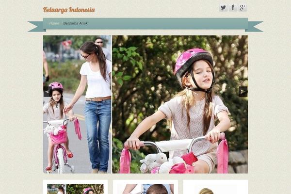 iRibbon theme site design template sample