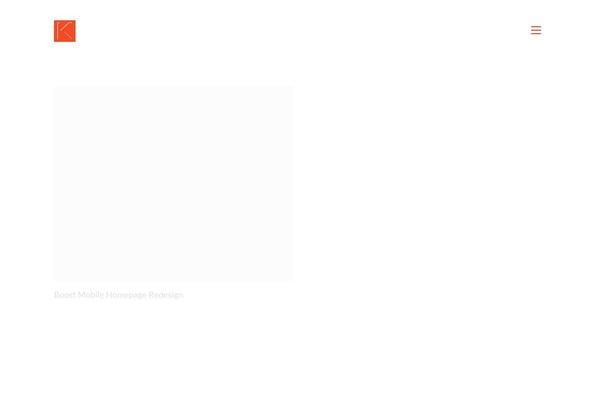 Kalium theme site design template sample