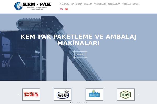Industries theme site design template sample