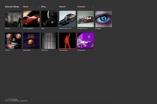 kemalakay.com site used Portfolium