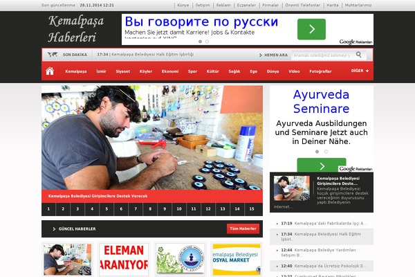 Trendhaber theme site design template sample