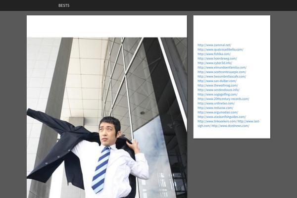 Simple Bootstrap theme site design template sample