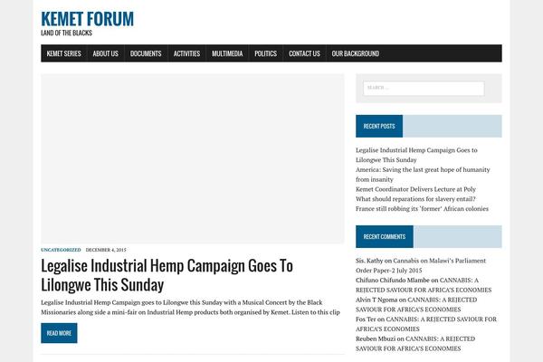 MH Newsdesk lite theme site design template sample