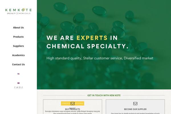 Site using Showcase - Visual Composer Addon plugin