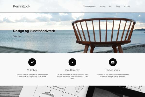 Pinnacle theme site design template sample