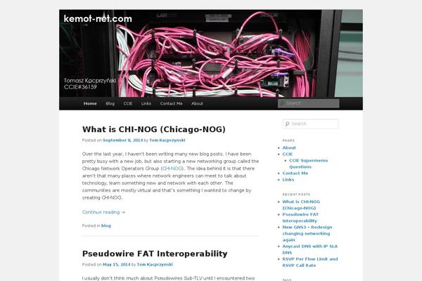 Bloggist theme site design template sample