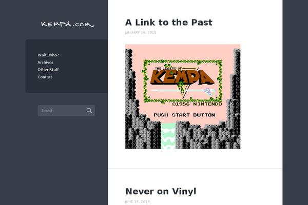Wilson theme site design template sample