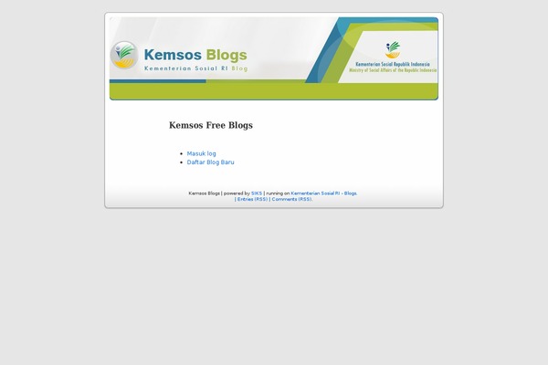 Home theme site design template sample