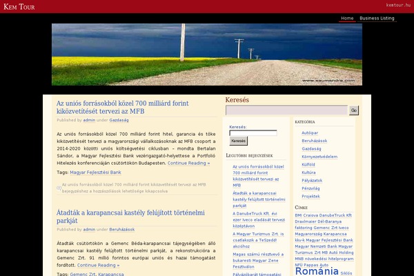 Anand theme site design template sample
