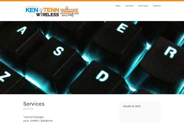 Karuna theme site design template sample