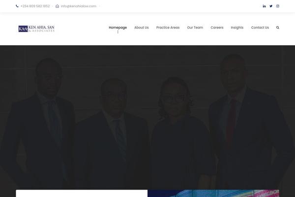 Attorna theme site design template sample