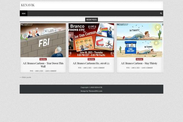 kenavik.com site used Clean-grid