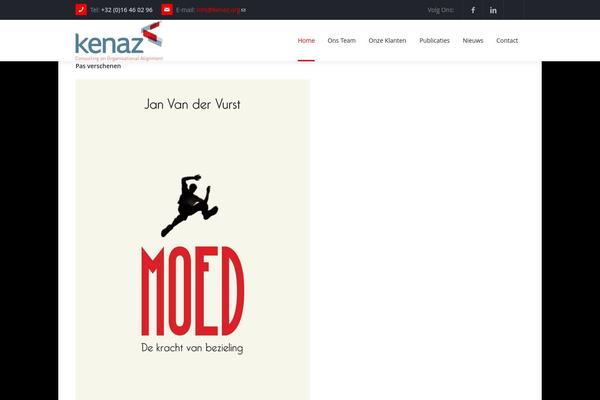 Site using WP Contact Slider plugin