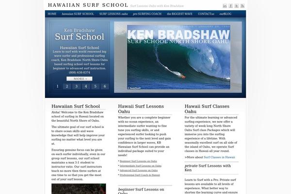 kenbradshaw.com site used WhiteHouse Pro