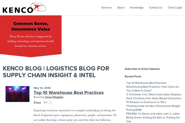 kencoblog.com site used Kenco