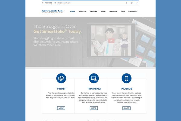 Site using Image horizontal reel scroll slideshow plugin