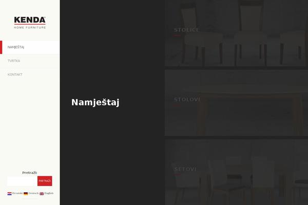 TORANJ theme site design template sample