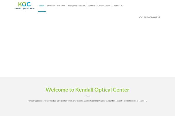 BeTheme Child theme site design template sample