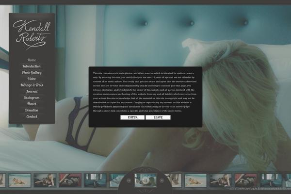 Site using Instagram-theatre plugin
