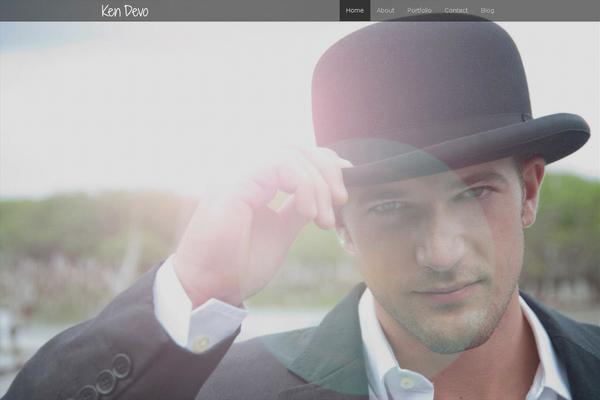 Ego theme site design template sample