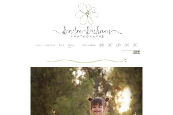 Prophoto4 theme site design template sample