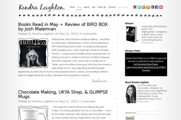Modest theme site design template sample