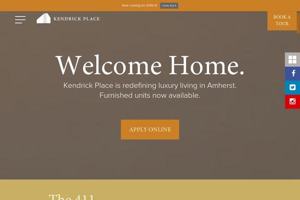 kendrickplaceamherst.com site used Kendrick-place