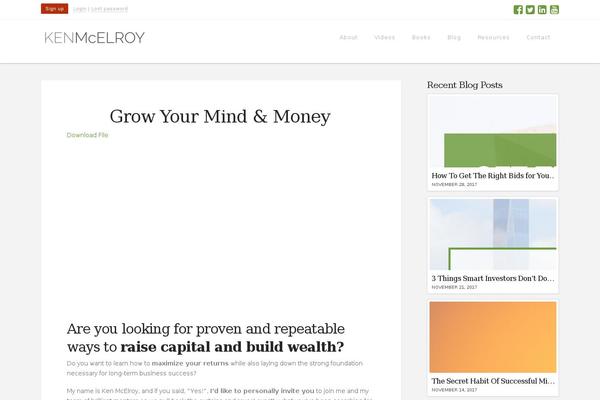 Site using Mad Mimi Signup Forms plugin