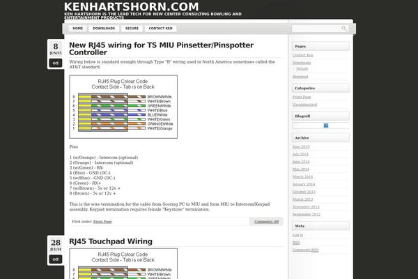 LightWord theme site design template sample