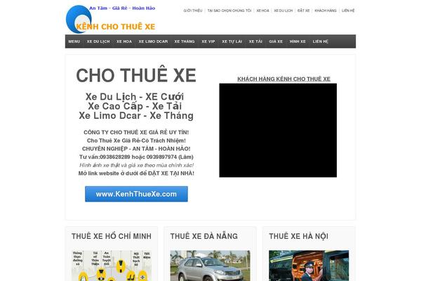 Site using iFeature Slider plugin