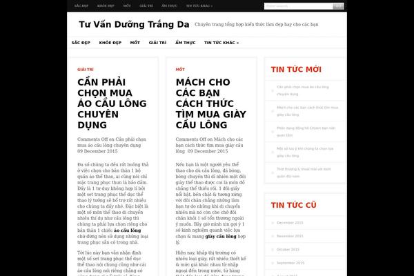 Daily Edition theme site design template sample