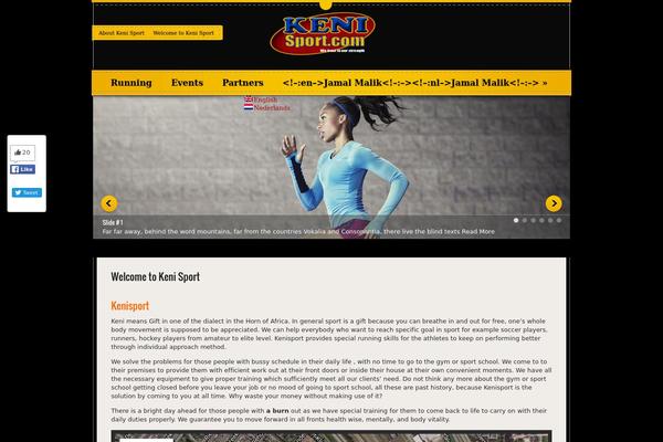 kenisport.com site used Atletica