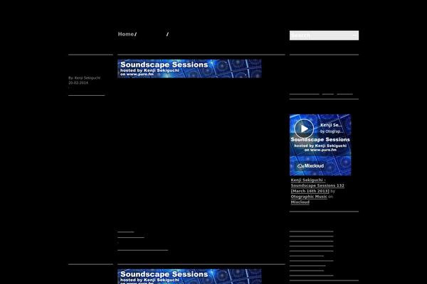 Blogum theme site design template sample