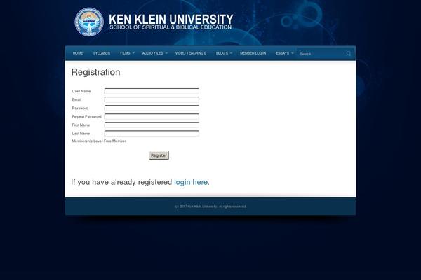 Complexity v2 theme site design template sample