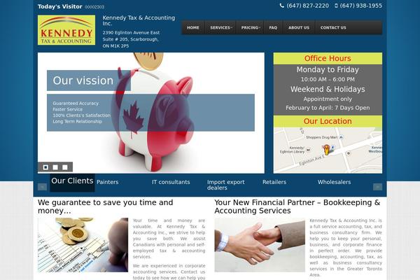 kennedyaccounting.ca site used Kennedy