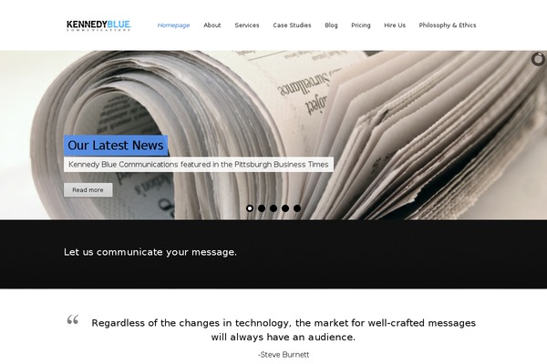 Carbon theme site design template sample
