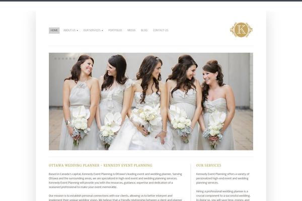 Equilibrium theme site design template sample
