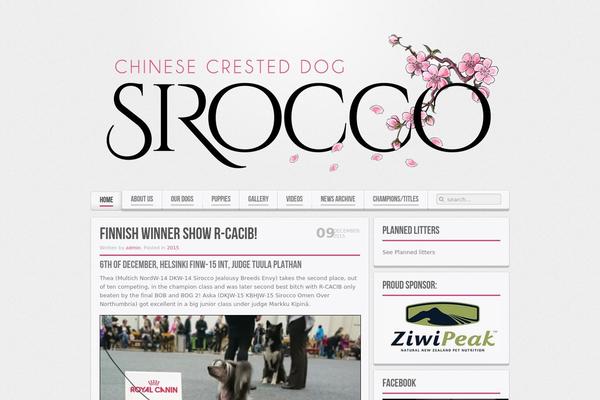 Balance theme site design template sample