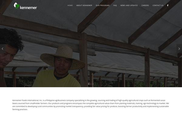 Story theme site design template sample